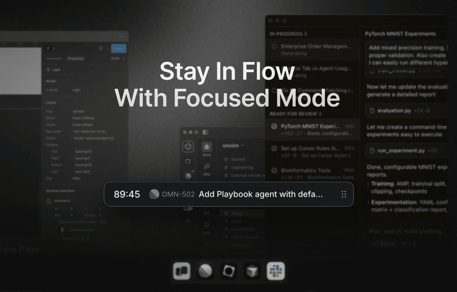 Locu focused mode for deep work on Linear issues